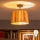 Brilagi - LED prislonjena stropna svjetiljka CERIA BOHO 1xE27/60W/230V promjer 30 cm crna/rafija