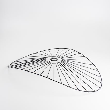 Brilagi - LED prislonjena stropna svjetiljka CERIA WIRE 1xE27/40W/230V 60x80 cm crna/hrast