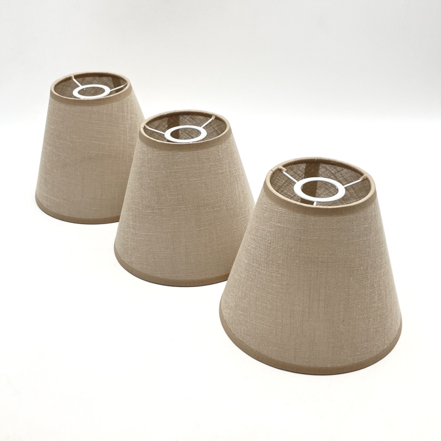 Brilagi - LED stropni luster ANTHONY 3xE14/40W/230V hrast orah/bež