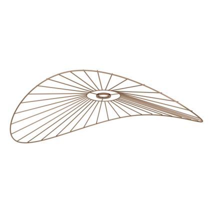 Brilagi - LED prislonjeni luster CERIA WIRE 1xE27/40W/230V 60x80 cm brončani