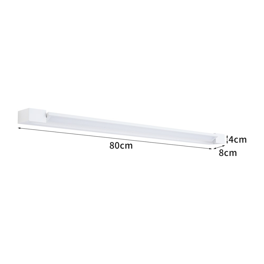BRILAGI - LED rasvjeta za kupaonsko ogledalo AQUA LINE LED/20W/230V 80 cm IP44 bijela CRI 90