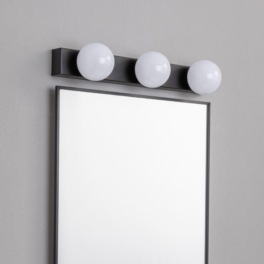Brilagi - LED kupaonsko svjetlo za ogledalo HOLLYWOOD 3xLED/3W/230V 39 cm IP44 crna