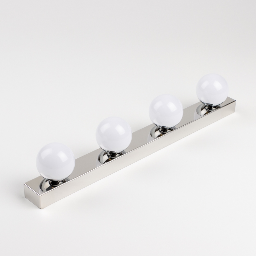 Brilagi - LED kupaonsko osvjetljenje za ogledalo HOLLYWOOD 4xLED/3W/230V 53 cm IP44 sjajni krom