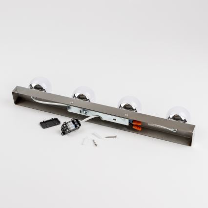 Brilagi - LED kupaonsko osvjetljenje za ogledalo HOLLYWOOD 4xLED/3W/230V 53 cm IP44 sjajni krom