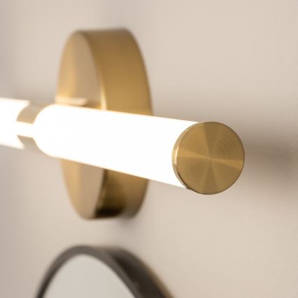 Brilagi - LED rasvjeta za kupaonsko ogledalo LARA LED/10W/230V 60 cm IP44 zlatna
