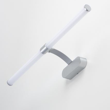 Brilagi - LED kupaonsko osvjetljenje za ogledalo 2u1 TUBEO LED/8W/230V 60 cm IP44 srebrno