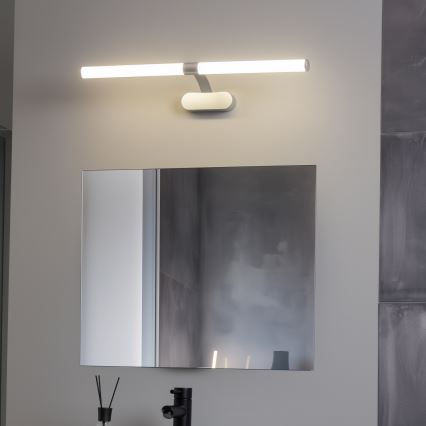 Brilagi - LED kupaonsko osvjetljenje za ogledalo 2u1 TUBEO LED/8W/230V 60 cm IP44 srebrno