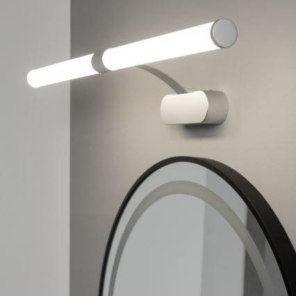 Brilagi - LED kupaonsko osvjetljenje za ogledalo 2u1 TUBEO LED/8W/230V 60 cm IP44 srebrno