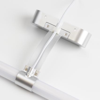 Brilagi - LED kupaonsko osvjetljenje za ogledalo 2u1 TUBEO LED/8W/230V 60 cm IP44 srebrno