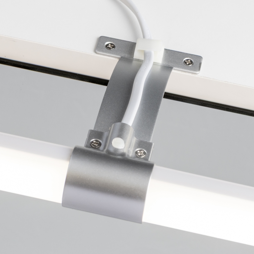 Brilagi - LED kupaonsko osvjetljenje za ogledalo 2u1 TUBEO LED/8W/230V 60 cm IP44 srebrno