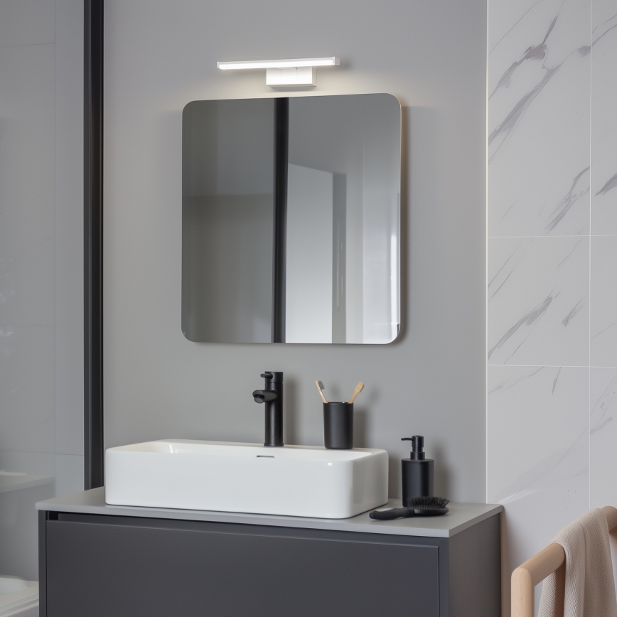 Brilagi - LED kupaonsko osvjetljenje za ogledalo 3u1 VESTRA LED/6W/230V 30 cm IP44 bijela
