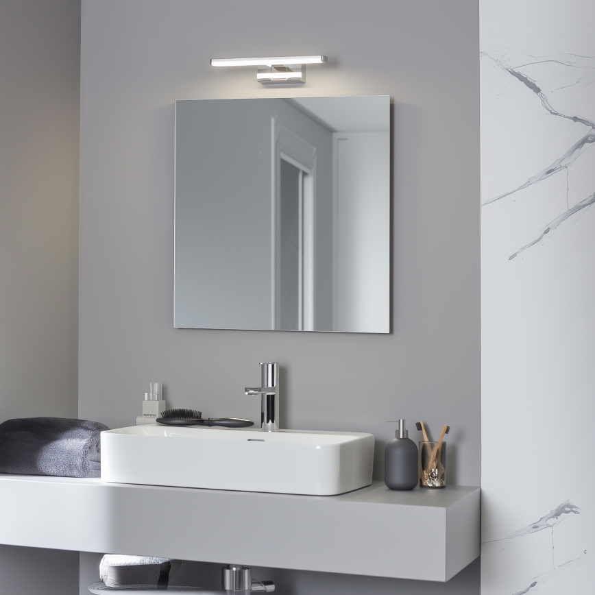 Brilagi - LED kupaonsko osvjetljenje za zrcalo 3u1 VESTRA LED/6W/230V 30 cm IP44 sjajni krom
