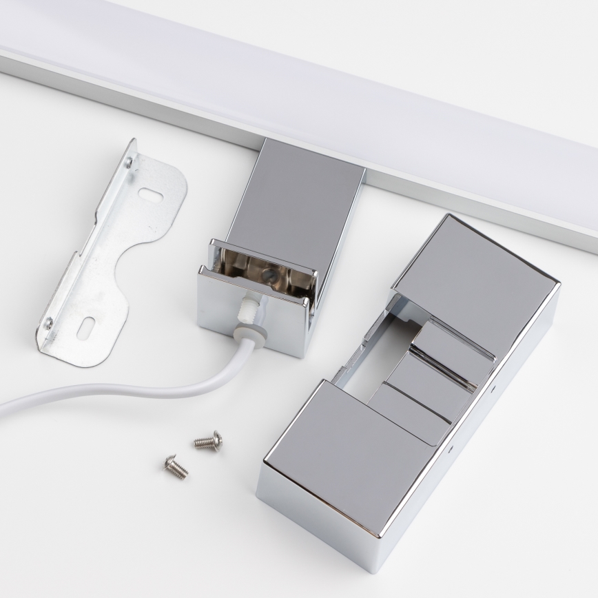 Brilagi - LED kupaonsko osvjetljenje za ogledalo 3u1 VESTRA LED/8W/230V 40 cm IP44 sjajni krom