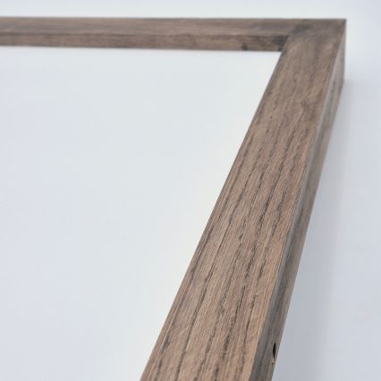Brilagi - LED Stropna rasvjeta WOODY FRAME LED/40W/230V 60x60 cm IP44 orah