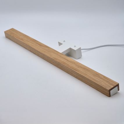 Brilagi - LED Rasvjeta za ogledalo u kupaonici WOODY MIRROR LED/12W/230V 60 cm IP44 hrast/bijela