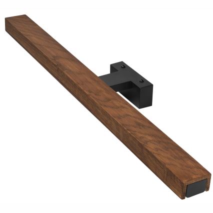 Brilagi - LED Rasvjeta za ogledalo u kupaonici WOODY MIRROR LED/12W/230V 60 cm IP44 hrast trešnja/crna