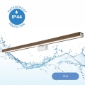 Brilagi - LED Rasvjeta za ogledalo u kupaonici WOODY MIRROR LED/15W/230V 90 cm IP44 hrast orah/bijela