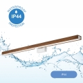 Brilagi - LED Rasvjeta za ogledalo u kupaonici WOODY MIRROR LED/15W/230V 90 cm IP44 hrast trešnja/bijela