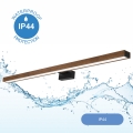 Brilagi - LED Rasvjeta za ogledalo u kupaonici WOODY MIRROR LED/15W/230V 90 cm IP44 hrast trešnja/crna