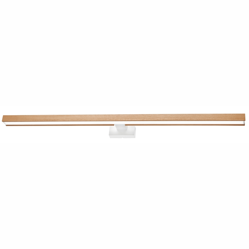 Brilagi - LED Rasvjeta za ogledalo u kupaonici WOODY MIRROR LED/15W/230V 90 cm IP44 hrast/bijela