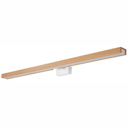 Brilagi - LED Rasvjeta za ogledalo u kupaonici WOODY MIRROR LED/15W/230V 90 cm IP44 hrast/bijela