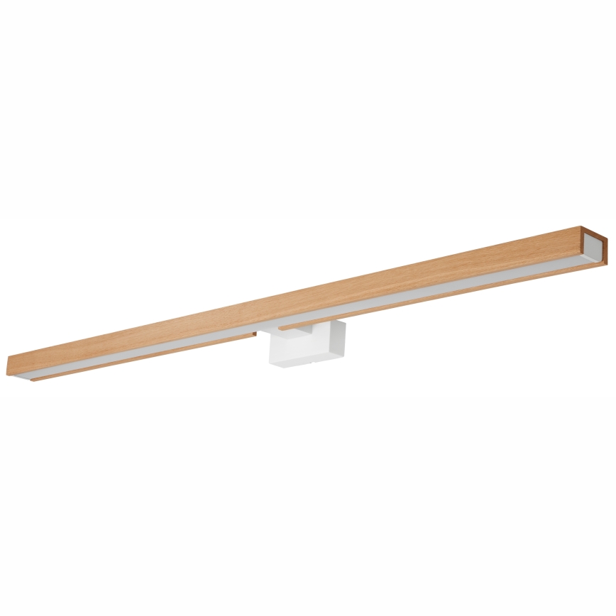 Brilagi - LED Rasvjeta za ogledalo u kupaonici WOODY MIRROR LED/15W/230V 90 cm IP44 hrast/bijela