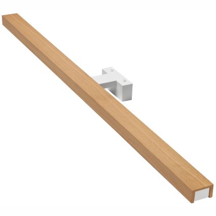 Brilagi - LED Rasvjeta za ogledalo u kupaonici WOODY MIRROR LED/15W/230V 90 cm IP44 hrast/bijela