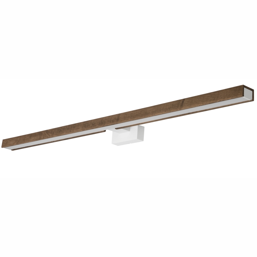 Brilagi - LED Rasvjeta za ogledalo u kupaonici WOODY MIRROR LED/15W/230V 90 cm IP44 hrast orah/bijela