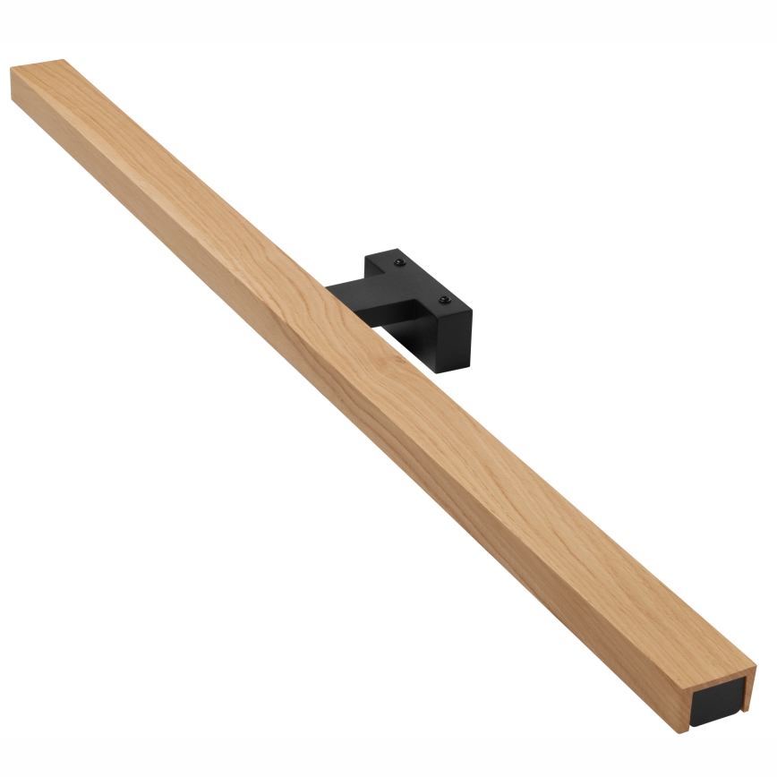 Brilagi - LED Rasvjeta za ogledalo u kupaonici WOODY MIRROR LED/15W/230V 90 cm IP44 hrast/crna
