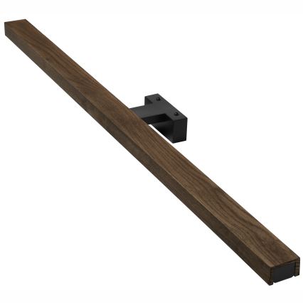Brilagi - LED Rasvjeta za ogledalo u kupaonici WOODY MIRROR LED/15W/230V 90 cm IP44 hrast orah/crna