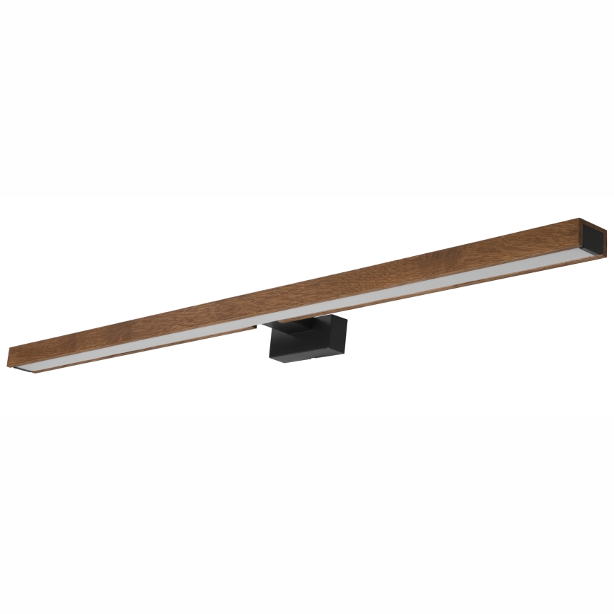 Brilagi - LED Rasvjeta za ogledalo u kupaonici WOODY MIRROR LED/15W/230V 90 cm IP44 hrast trešnja/crna