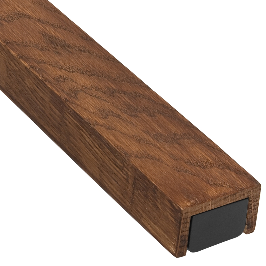 Brilagi - LED Rasvjeta za ogledalo u kupaonici WOODY MIRROR LED/15W/230V 90 cm IP44 hrast trešnja/crna