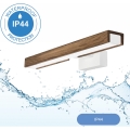Brilagi - LED Rasvjeta za ogledalo u kupaonici WOODY MIRROR LED/8W/230V 40 cm IP44 hrast orah/bijela