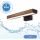 Brilagi - LED Rasvjeta za ogledalo u kupaonici WOODY MIRROR LED/8W/230V 40 cm IP44 hrast orah/crna