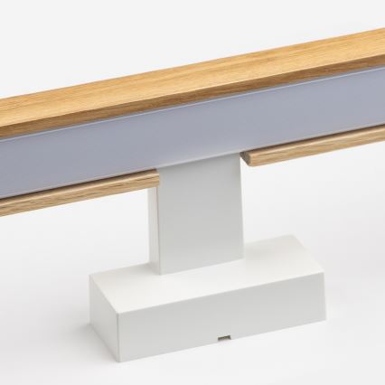 Brilagi - LED Rasvjeta za ogledalo u kupaonici WOODY MIRROR LED/8W/230V 40 cm IP44 hrast/bijela