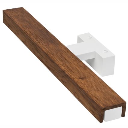 Brilagi - LED Rasvjeta za ogledalo u kupaonici WOODY MIRROR LED/8W/230V 40 cm IP44 hrast trešnja/bijela