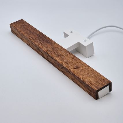 Brilagi - LED Rasvjeta za ogledalo u kupaonici WOODY MIRROR LED/8W/230V 40 cm IP44 hrast trešnja/bijela