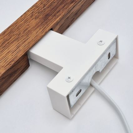 Brilagi - LED Rasvjeta za ogledalo u kupaonici WOODY MIRROR LED/8W/230V 40 cm IP44 hrast trešnja/bijela