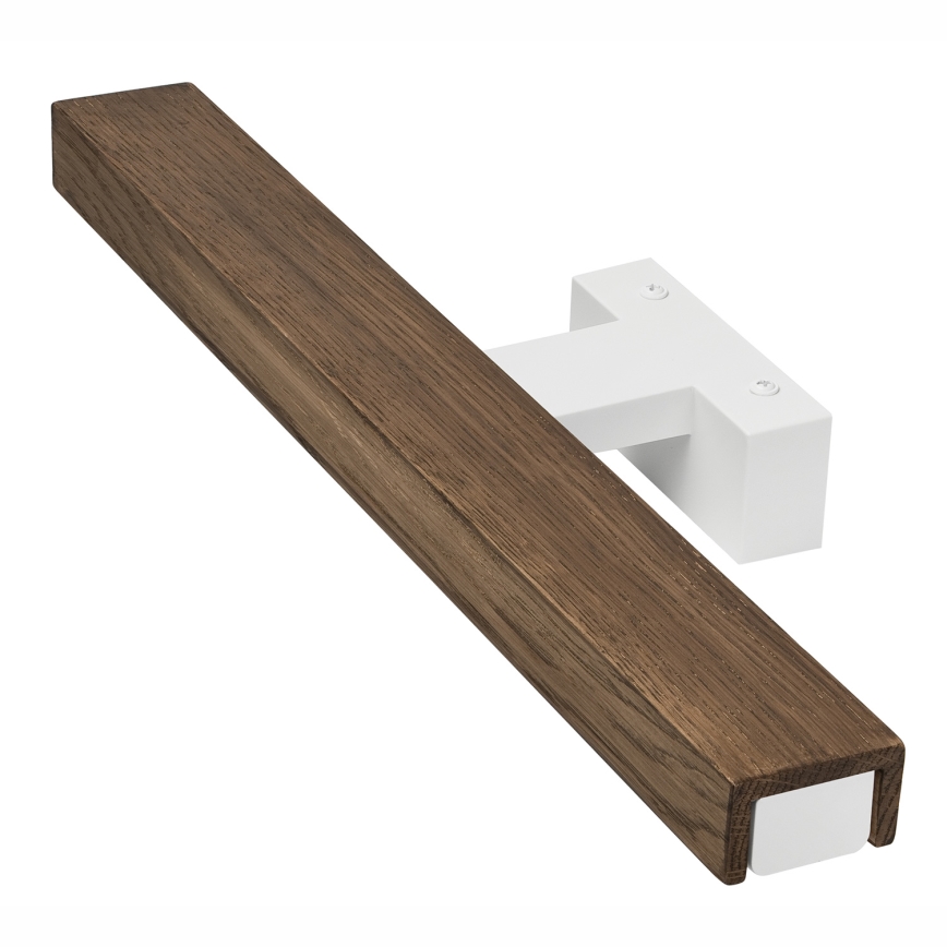 Brilagi - LED Rasvjeta za ogledalo u kupaonici WOODY MIRROR LED/8W/230V 40 cm IP44 hrast orah/bijela