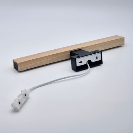 Brilagi - LED Rasvjeta za ogledalo u kupaonici WOODY MIRROR LED/8W/230V 40 cm IP44 hrast/crna