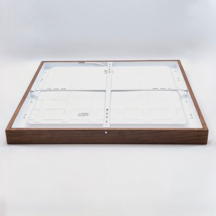 Brilagi - LED Stropno svjetlo za kupaonicu WOODY FRAME LED/50W/230V 60x60 cm IP44 hrast trešnja