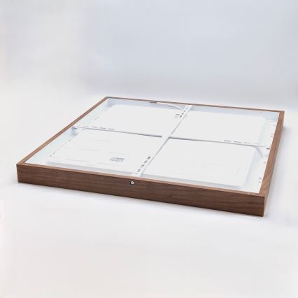 Brilagi - LED Stropno svjetlo za kupaonicu WOODY FRAME LED/50W/230V 60x60 cm IP44 hrast trešnja