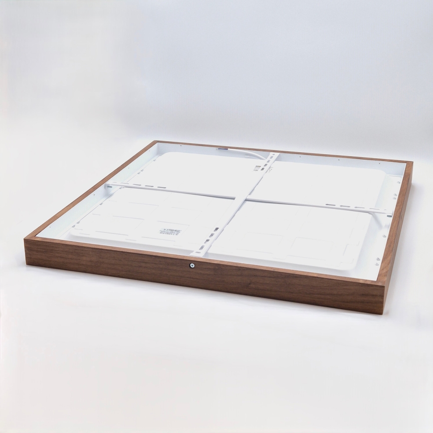Brilagi - LED Stropno svjetlo za kupaonicu WOODY FRAME LED/50W/230V 60x60 cm IP44 hrast trešnja