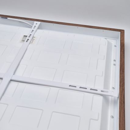 Brilagi - LED Stropno svjetlo za kupaonicu WOODY FRAME LED/50W/230V 60x60 cm IP44 hrast trešnja