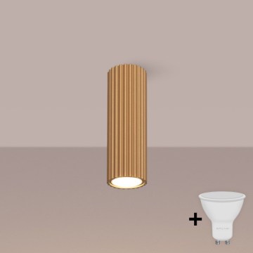 Brilagi - LED reflektor CRESTO 1xGU10/10W/230V 20 cm zlatna