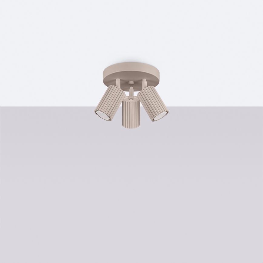 Brilagi - LED reflektor CRESTO 3x GU10/10W/230V taupe