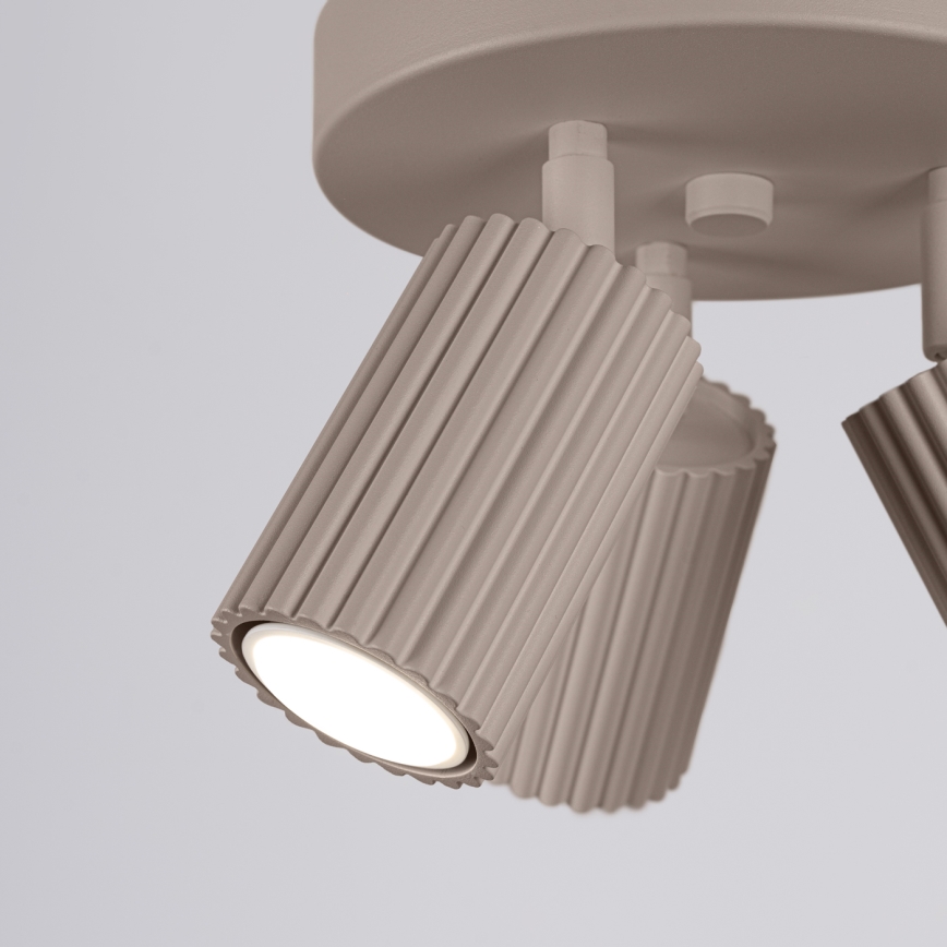 Brilagi - LED reflektor CRESTO 3x GU10/10W/230V taupe