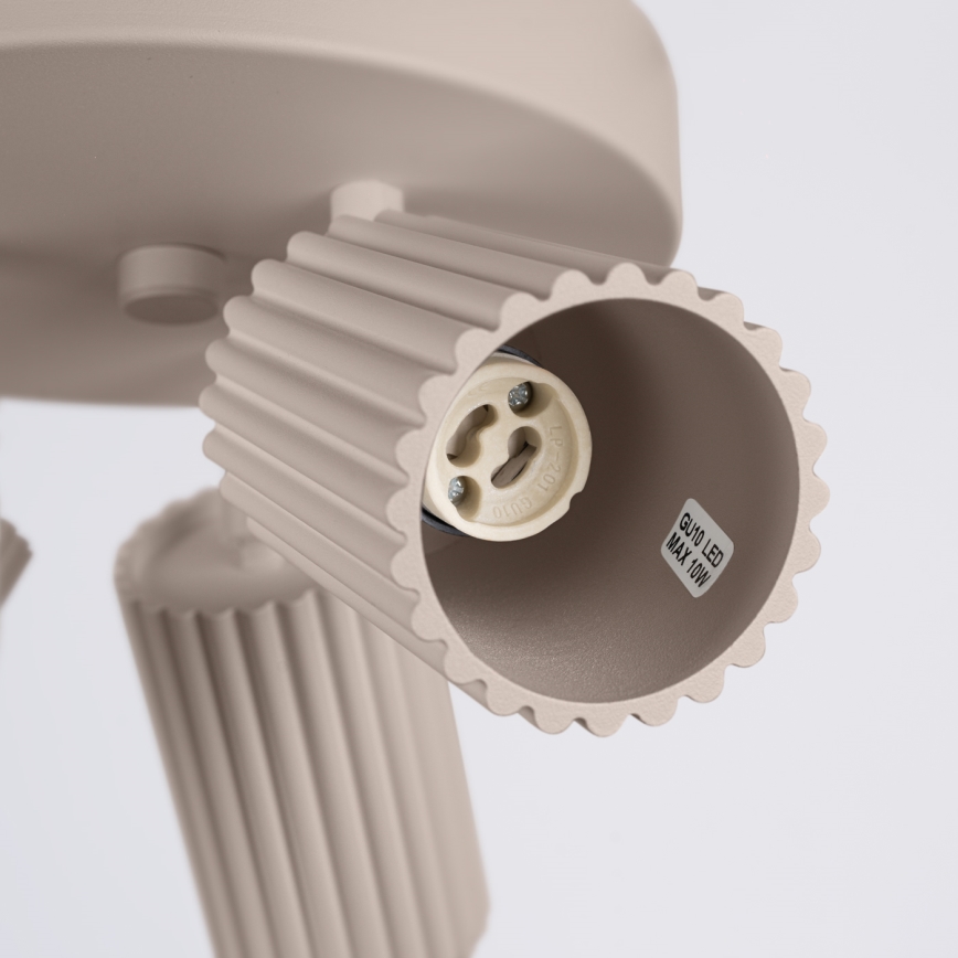 Brilagi - LED reflektor CRESTO 3x GU10/10W/230V taupe