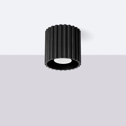 Brilagi - LED reflektor SFERA 1xGU10/10W/230V Ø 10 cm crni