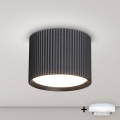 BRILAGI - LED Reflektor STRIPY 1xGX53/15W/230V 60x82 mm crni